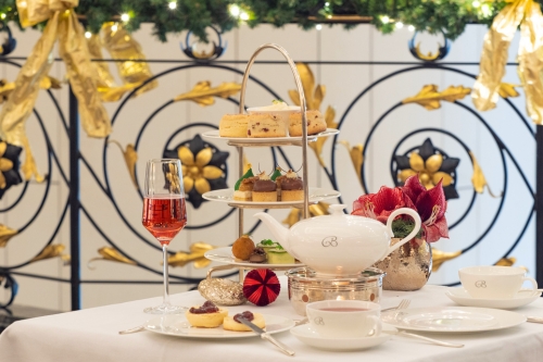 Champagner Afternoon Tea im Advent